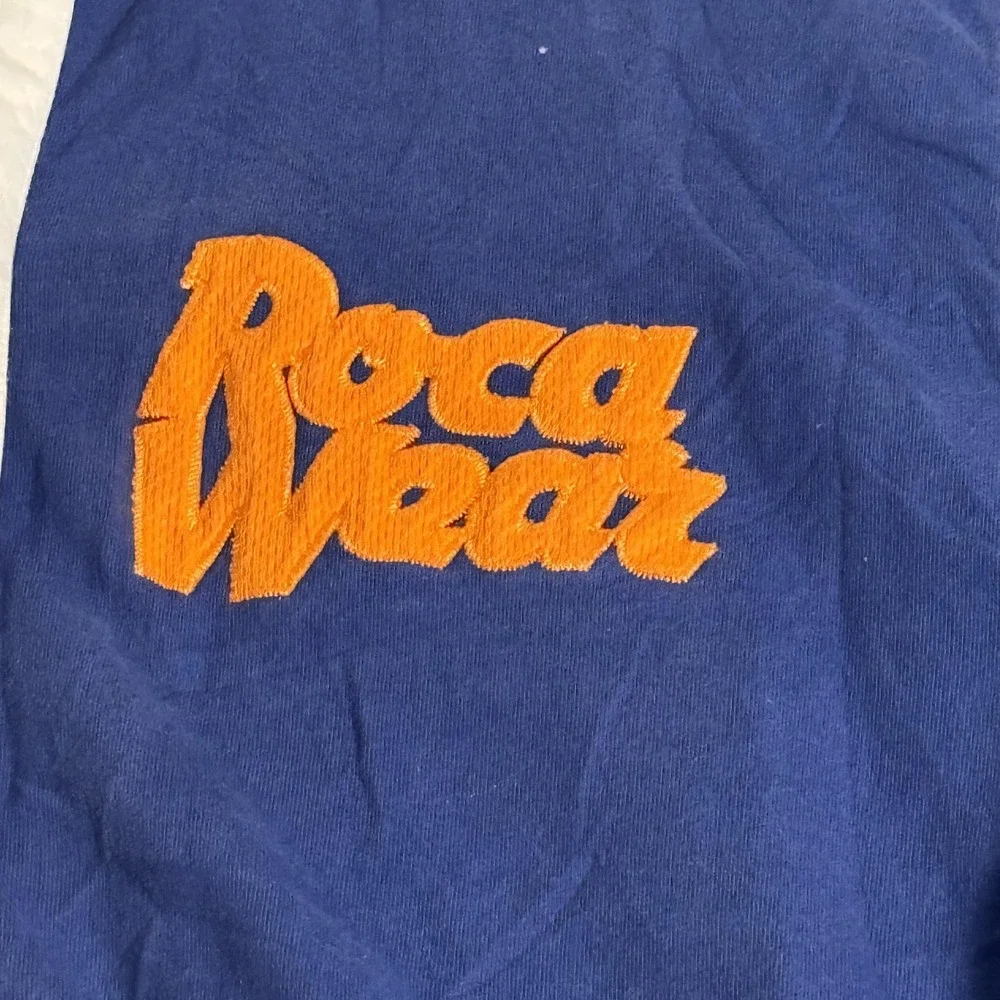Vintage Rocawear Jacket Mens Large Blue RW Active Short‎ Sleeve Graphic 2000s